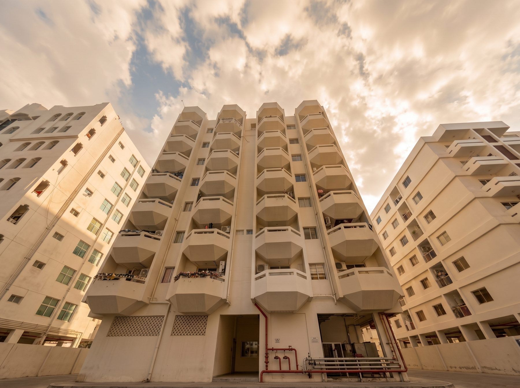 A residential apartment building in Dubai, part of the Al Hamar Real Estate portfolio