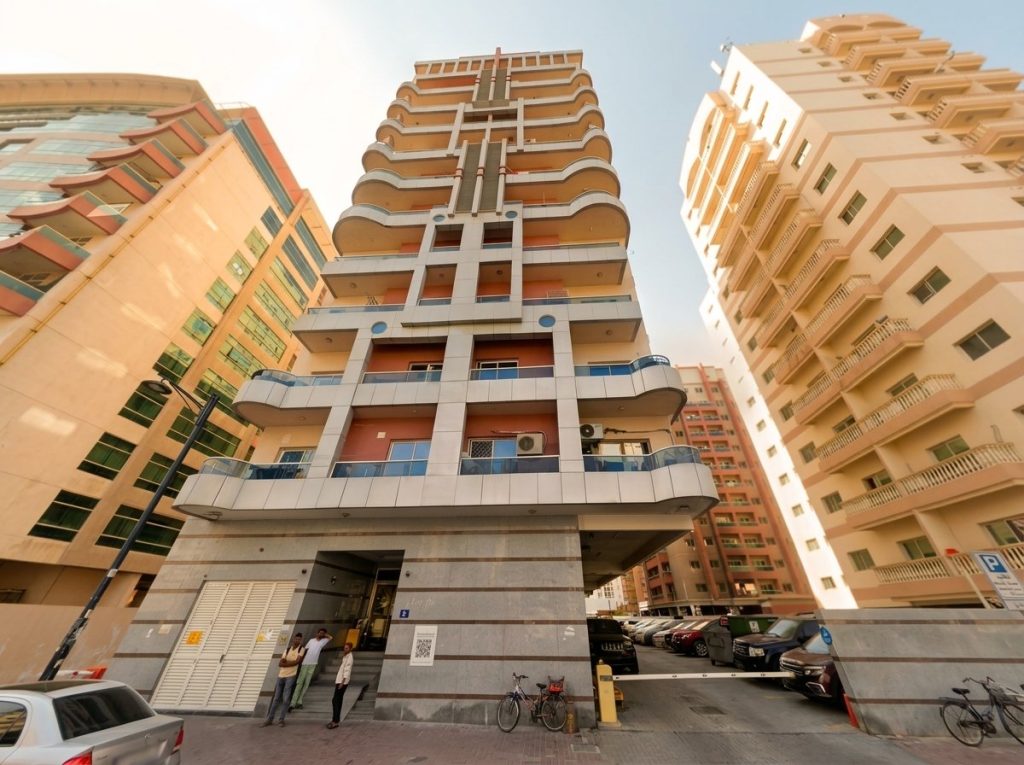 Luzan 2 Building, a residential tower managed by Al Hamar Real Estate